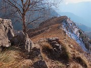 MONTE GIOCO (1366 m) da Forcella di Spettino con bel tramonto-5genn26-FOTOGALLERY